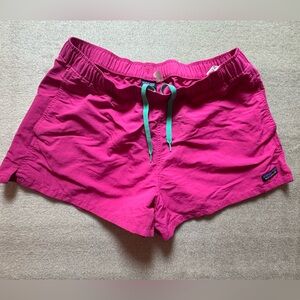 Patagonia Women's Bright Pink Athletic Shorts size Medium